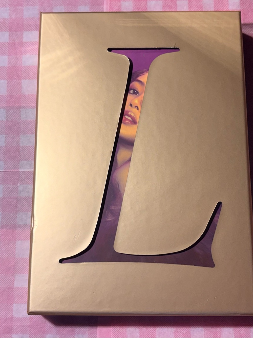 Gold Decorative Wall Letter 'L' Cutout Art - Unbranded